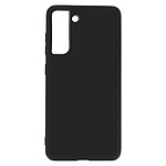 Avizar Coque Samsung Galaxy S21 FE Résistante Silicone Gel Flexible Fine Légère Noir