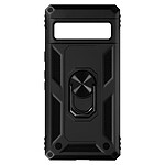 Avizar Coque pour Google Pixel 7 Ultra Rigide Bague Support  noir