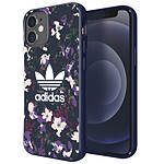 Adidas Coque pour iPhone 12 Mini Découpes Précises Graphic Camo Trefoil Violet