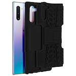 Avizar Coque Noir Bi-matières pour Samsung Galaxy Note 10