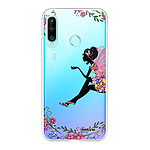 Evetane Coque Huawei P30 Lite/ P30 Lite XL 360 intégrale transparente Motif Fée Fleurale Tendance