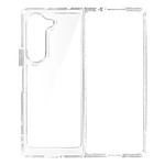 Avizar Coque pour Samsung Z Fold 5 Rigide Contour Souple  Transparent