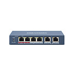 Hikvision - Switch 6 ports Hi-PoE non manageable—10/100 Mbps—Hikvision