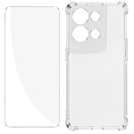 Avizar Pack Protection pour Oppo Reno 8 Pro 5G Coque Renforcée + Verre Trempé  Transparent