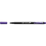 BIC Stylo Feutre Fineliner Intensity Pointe Baguée métal Fine 0,4mm Violet x 12