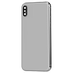 Clappio Châssis iPhone X avec Vitre arrière de remplacement Gris Clair