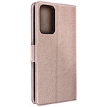 Avizar Étui pour TCL 406 et 408 Porte-carte Support Vidéo Fin Wallet Slim rose gold