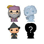 Harry Potter - Pack 4 figurines Bitty POP! Dumbledore 2,5 cm