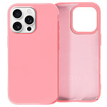 Avizar Coque pour iPhone 16 Pro Max Semi-rigide Soft-touch Anti-traces Rose Poudré