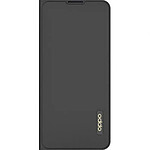 Oppo Étui pour Oppo Reno 6 Folio Flip Cover avec Porte-cartes Noir