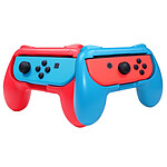 Subsonic pack de grips manette pour Joy Cons Bleu et Rouge