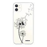 Evetane Coque iPhone 11 360 intégrale transparente Motif Pissenlit Tendance