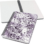 SIGEL Carnet Jolie 'Violet Marble' 120 pages Pointillé 16x21 cm