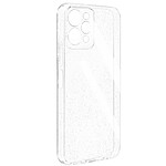 Avizar Coque pour Xiaomi Redmi 12 Silicone Pailleté Caméra Protégée Transparent