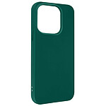 Avizar Coque pour Apple iPhone 14 Pro Max Silicone Flexible Finition Mate Anti-traces  vert foncé