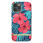 Richmond & Finch Coque pour iPhone 12 Pro Max Antichocs Motifs Hibiscus Rouge