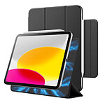 Evetane Etui iPad Fixation Magnetique Noir iPad 109 Pouces 10eme Generation 2022