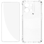 Avizar Pack Protection pour Oppo Reno 8 5G Coque Renforcée + Verre Trempé  Transparent