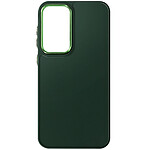 Avizar Coque pour Samsung S23 FE Frame Case Souple Fine Légère Vert sapin