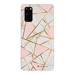 LaCoqueFrançaise Coque Samsung Galaxy S20 360 intégrale transparente Motif Marbre Rose Tendance