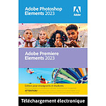 Adobe Photoshop Elements & Premiere Elements 2023 - EDUCATION - Licence perpétuelle - 2 PC - A télécharger