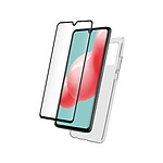 BigBen Connected Pack Protection pour Galaxy A42 5G Coque Antichocs en TPU et Verre d'Écran 9H Transparent