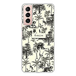 LaCoqueFrançaise Coque Samsung Galaxy S21 Plus 5G 360 intégrale transparente Motif Botanic Evasion Tendance