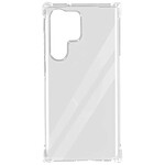 Avizar Coque pour Samsung S23 Ultra Silicone Gel Coins Renforcés  Transparent