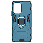 Avizar Coque pour Xiaomi Poco F5 Hybride Antichoc Anneau Support  Bleu Clair