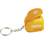 HEYDA Perforateur à motif mini 'fleur', avec porte-clé