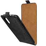 Avizar Étui pour Samsung Galaxy Xcover Pro Clapet Vertical Porte-carte Simili Cuir Lisse  Noir