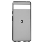 Google Coque pour Google Pixel 6a Rigide Ultrafine Originale  Noir Translucide