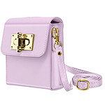 Avizar Pochette Bandoulière pour tout Smartphone Flip  Violet