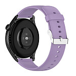 Avizar Bracelet pour Huawei Watch 3 Pro Silicone Souple Violet