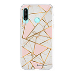 LaCoqueFrançaise Coque Huawei P30 Lite/ P30 Lite XL 360 intégrale transparente Motif Marbre Rose Tendance