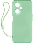 Avizar Coque pour OnePlus Nord CE 3 Lite 5G Silicone Soft Touch Finition Mate Anti-trace  Vert Clair