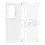 Avizar Coque pour Samsung Galaxy S24 Ultra Clip Ceinture Coins Bumper Transparent