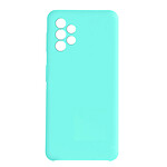 Avizar Coque Samsung A72 Silicone Semi-rigide Soft-touch Collection Venus turquoise