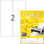 TOP STICK Etiquette universelle, 105 x 297 mm, blanc