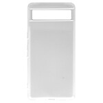 Avizar Coque pour Google Pixel 6a Flexible Fine et Légère  blanc translucide