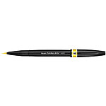 PENTEL Stylo pinceau Sign Pen Artist, jaune x 12