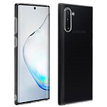 Avizar Coque Samsung Galaxy Note 10 Silicone Souple et Film Verre Trempé 9H Transparent