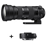 SIGMA Objectif 150-600 f/5-6.3 DG OS HSM CONTEMPORARY + TC-1401 compatible avec Canon