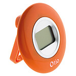 Thermomètre d'intérieur orange écran LCD - Otio