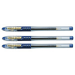 PILOT Stylo bille Gel G1 Grip pointe moyenne Bleu x 3