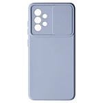 Avizar Coque pour Samsung Galaxy A52 et A52s Silicone Souple Cache Caméra Coulissant  lavande