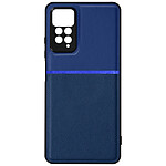 Avizar Coque pour Xiaomi Redmi Note 11 Pro 5G rigide avec contour souple antichoc  Bleu