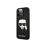 Karl Lagerfeld Coque pour Apple iPhone 13 Pro Saffiano Karl Noir