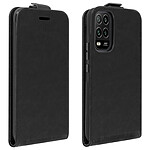 Avizar Étui Xiaomi Mi 10 Lite Clapet Vertical Protection Porte-carte Noir