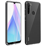 Avizar Coque Redmi Note 8T Silicone Souple et Film Verre Trempé 9H